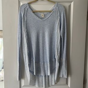 Free People, blue tunic